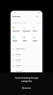 OnePlus File manager android App screenshot 3